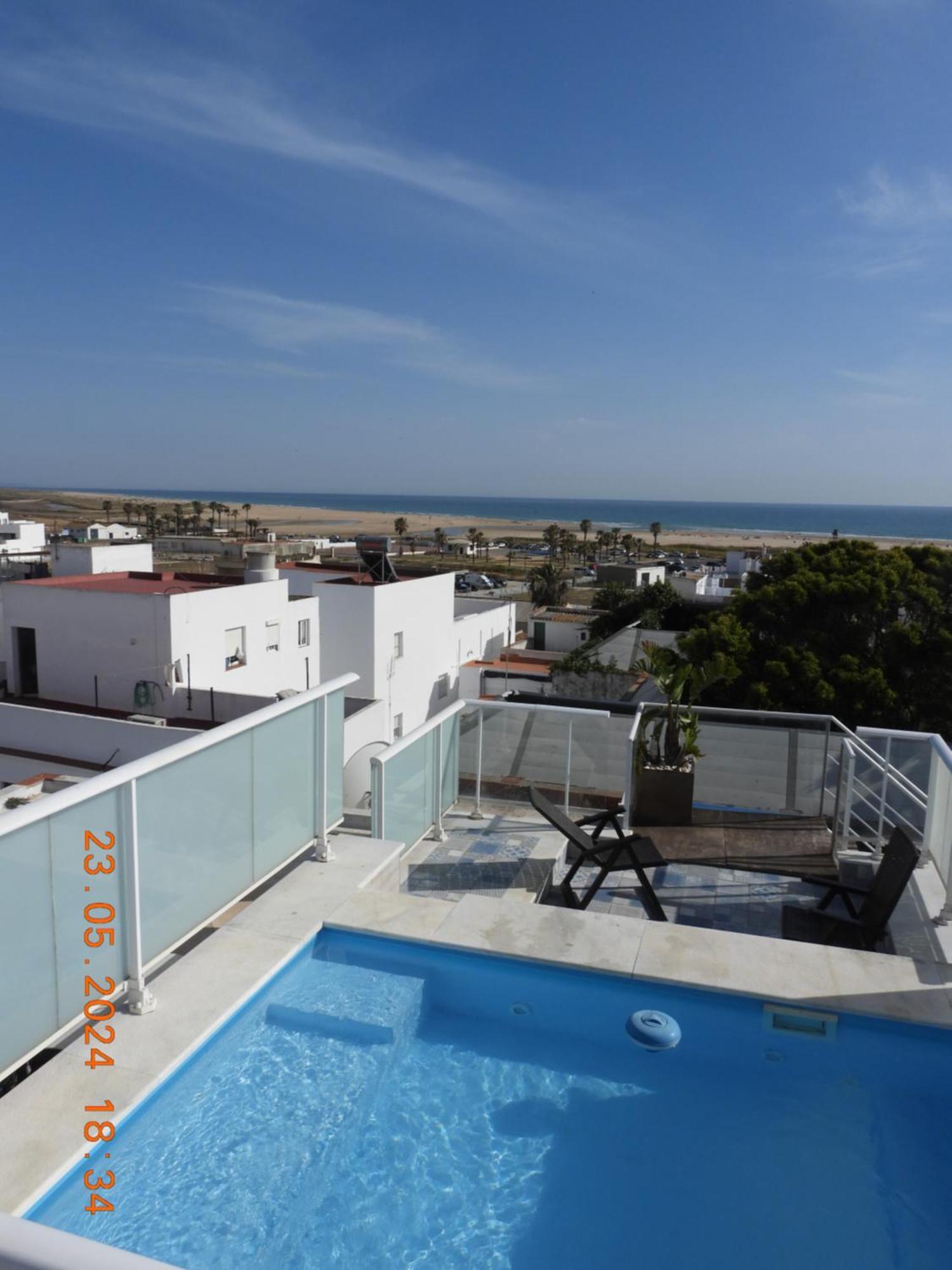 Aba Penthouse, Piscina&Azotea Privada Apartment Conil De La Frontera Exterior photo